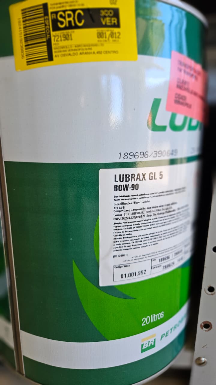Óleo GL 5 80w90